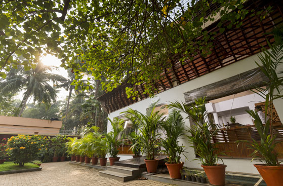 Ananda Lakshmi Ayurveda Retreat Entrance