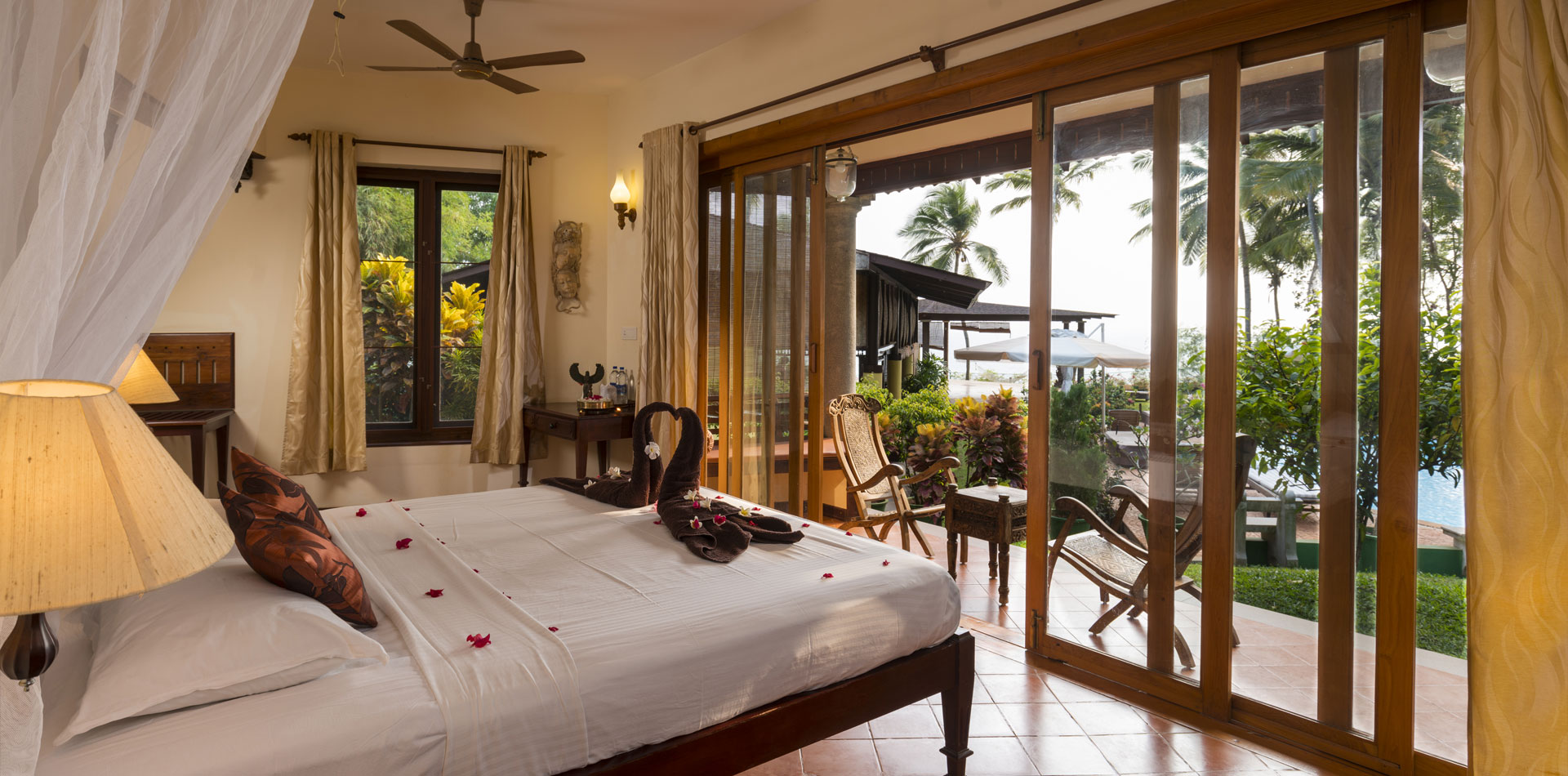Ananda Lakshmi Ayurveda Retreat Deluxe Villa and Outside View