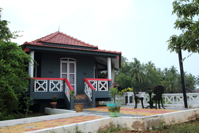 Rajah Island Mangrove Cottage Room Front View